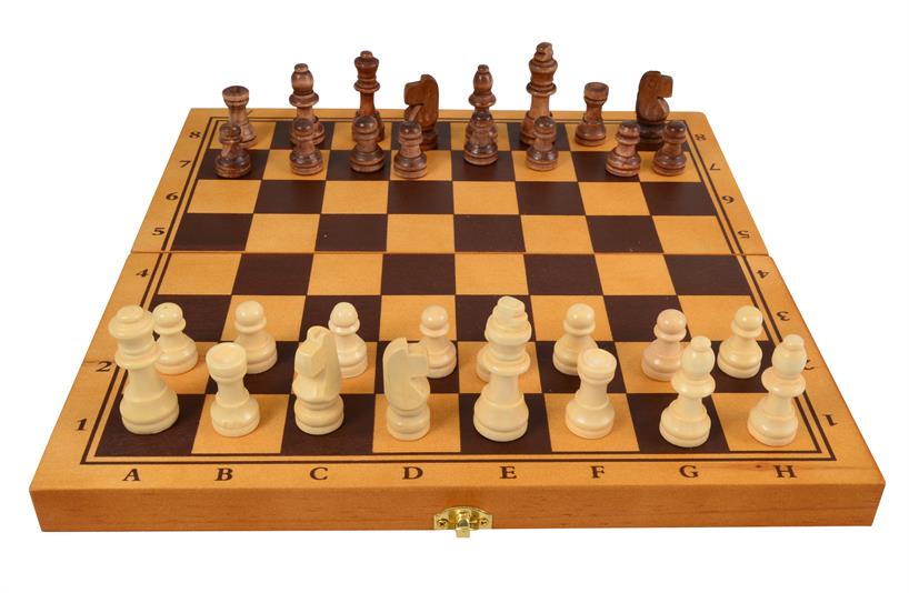 Brettspiel Set mit Schach und Backgammon - Für spannende Spielabende