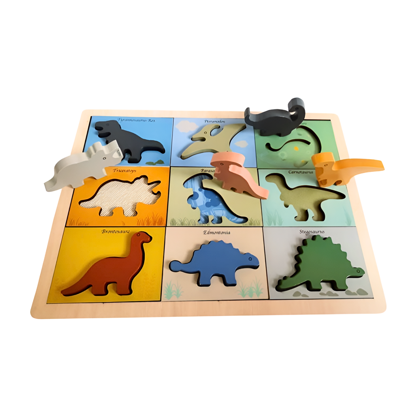 Dinosaurier Holz Puzzle