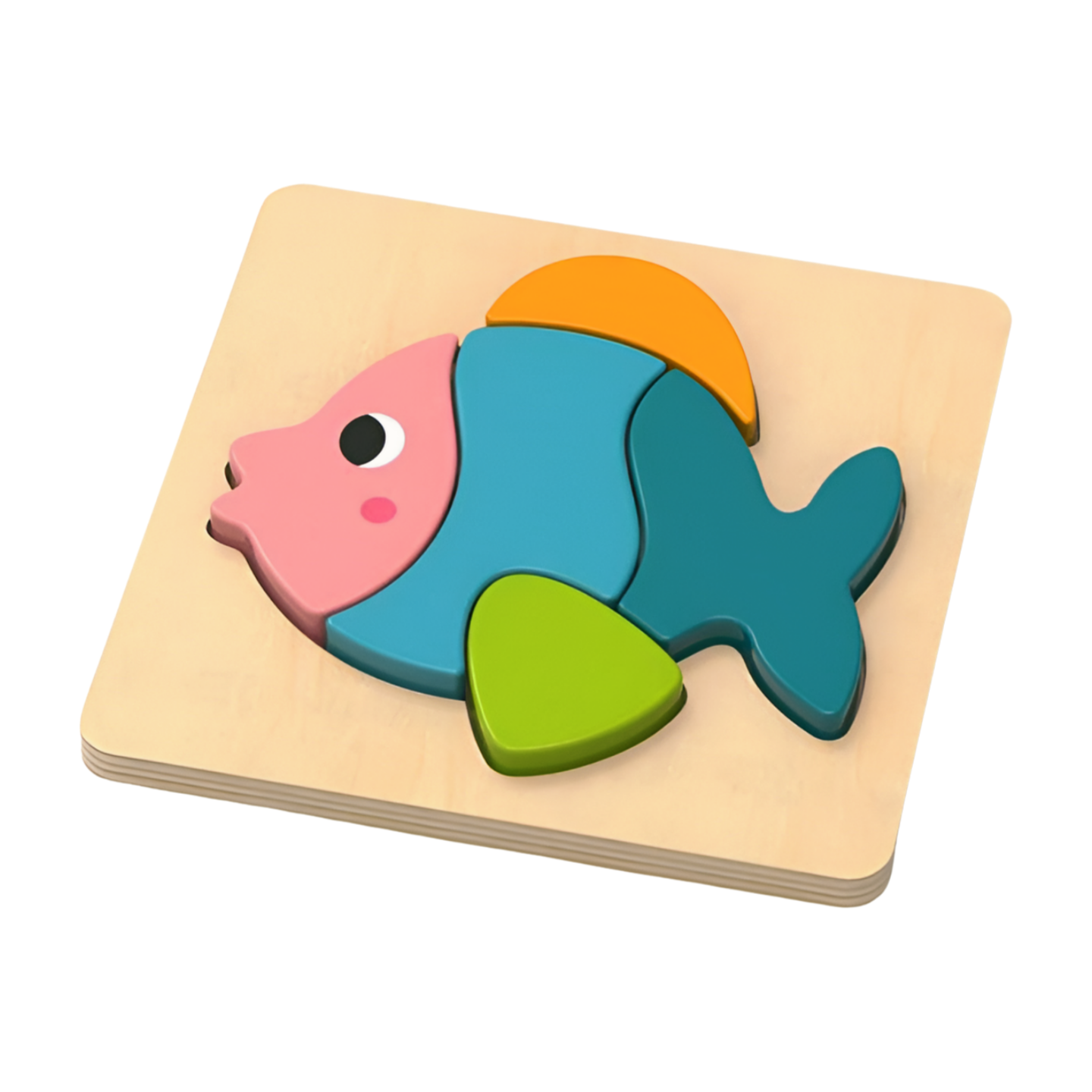 Holzpuzzle Puzzlespiel - Fisch - Magni